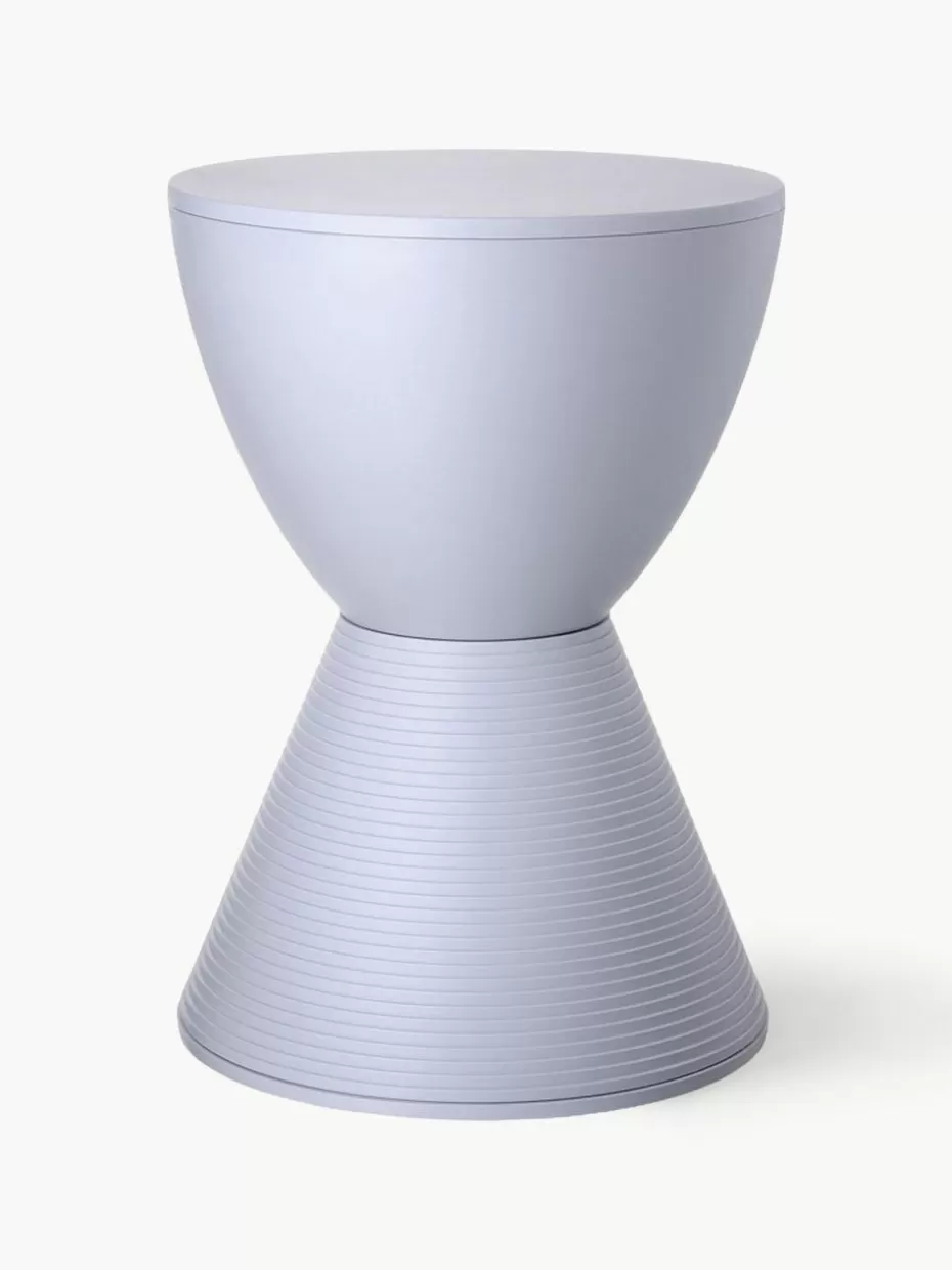 Beistelltische-Kartell Design Beistelltisch Prince Aha Graublau