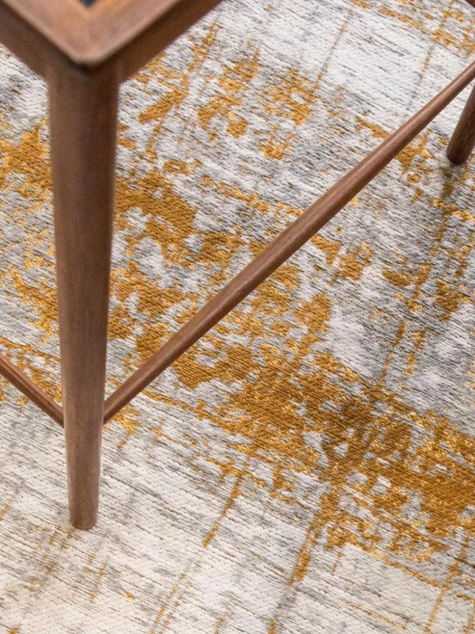 Rechteckige Teppiche-Louis de Poortere Design Niederflor-Teppich Griff