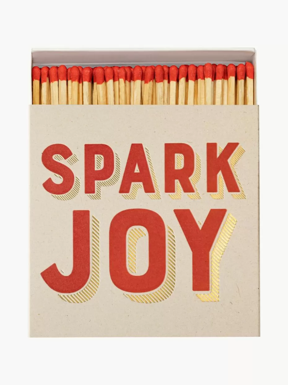 Glow-Up | Family Holidays-Archivist Design Streichholzschachtel Spark Joy