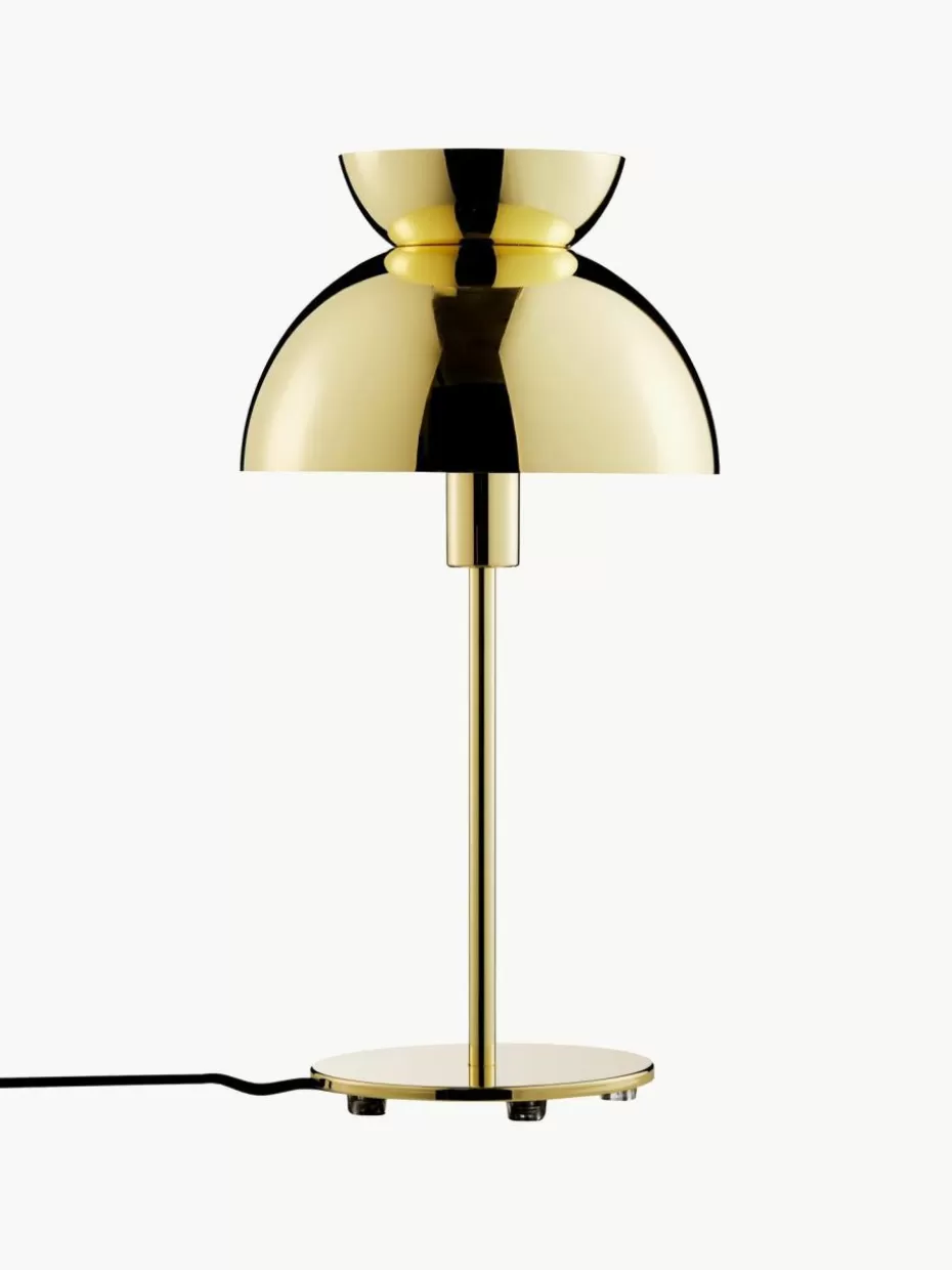 Nachttischlampen-Frandsen Design Tischlampe Butterfly Goldfarben, glänzend