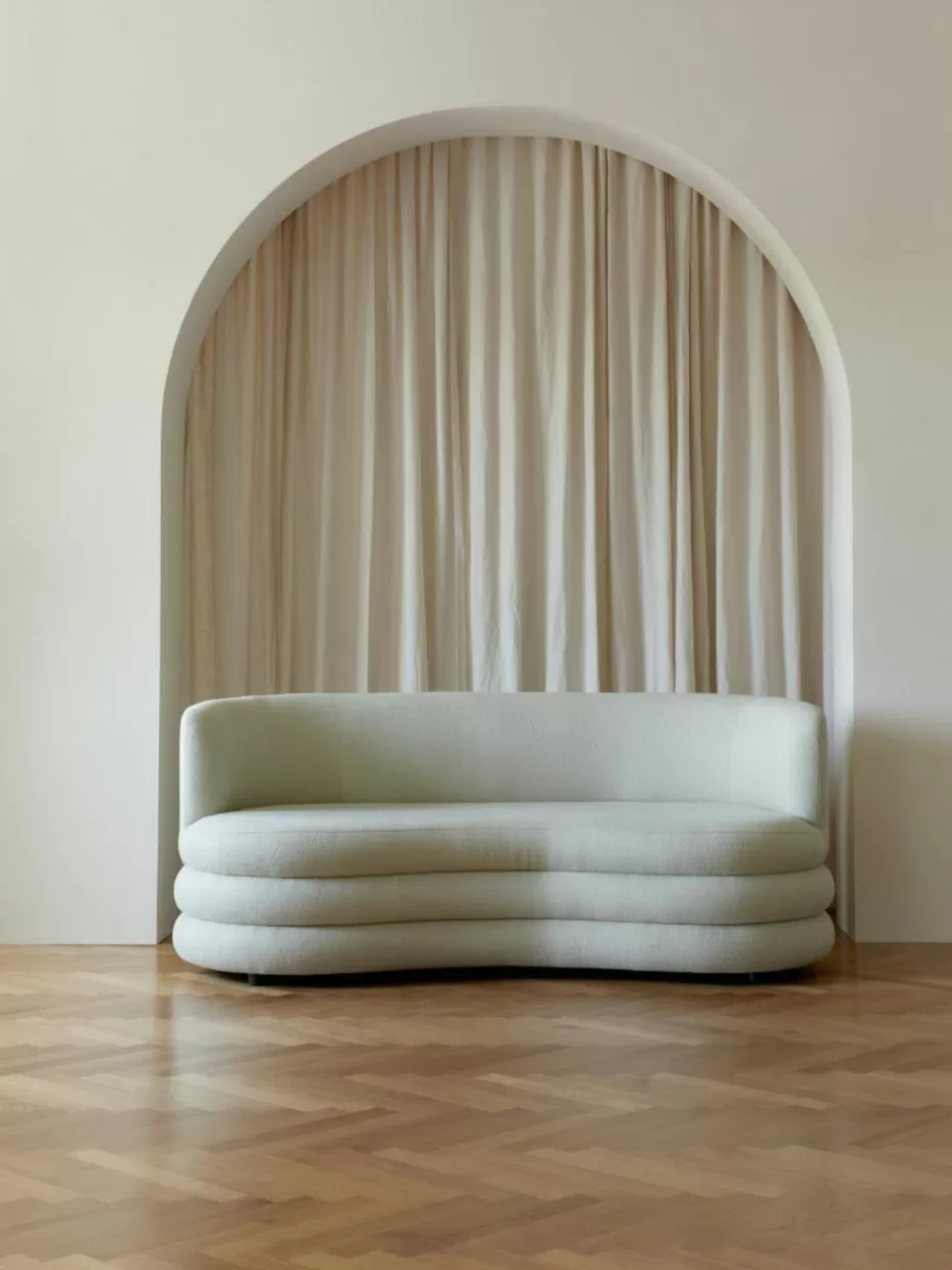 Sofas-Westwing Collection Designer Bouclé-Sofa Solomon (3-Sitzer)