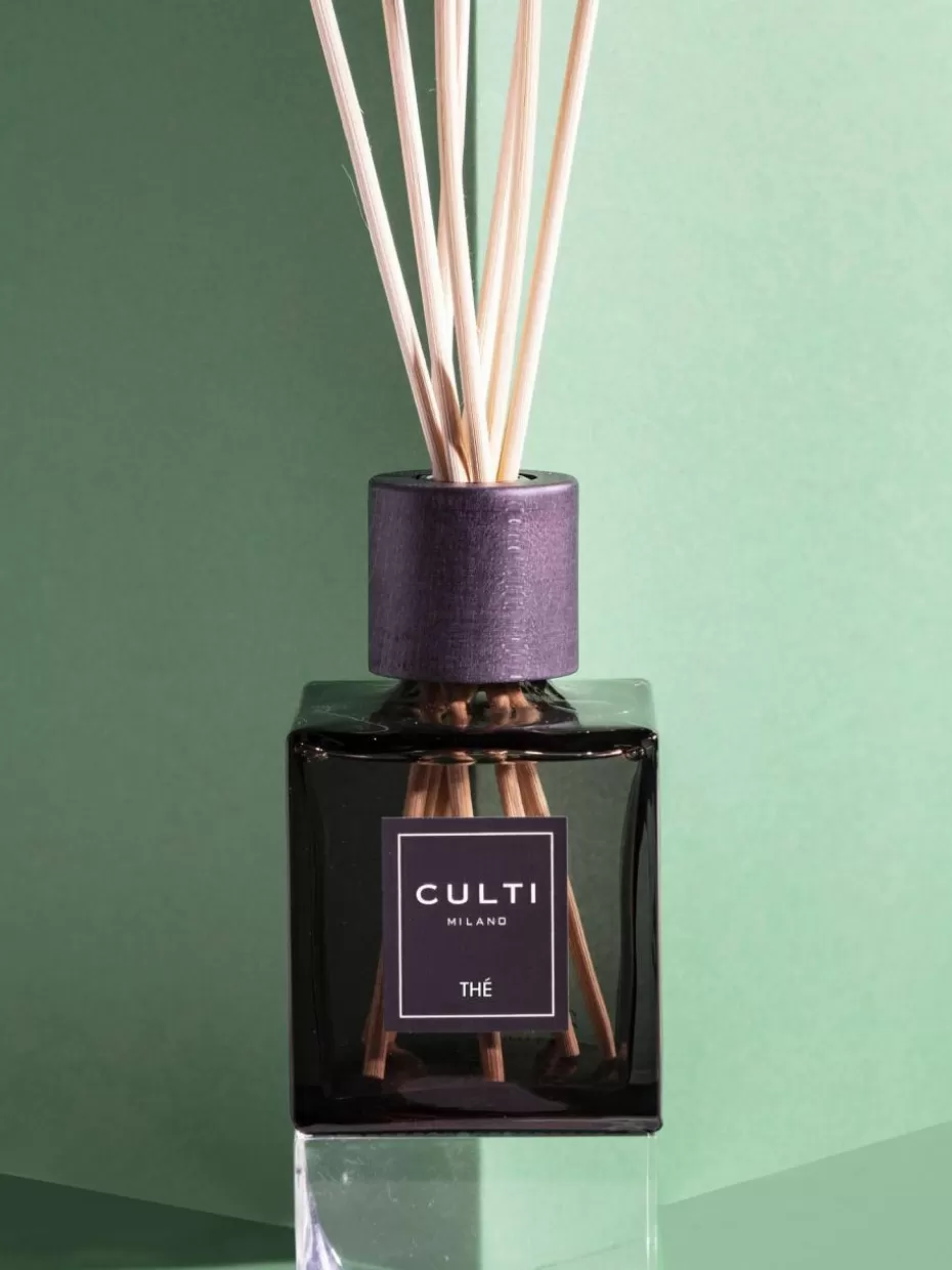 Raumdüfte-Culti Milano Diffuser Decor Thé (), 500 ml Bergamotte, Sencha-Tee & Holz
