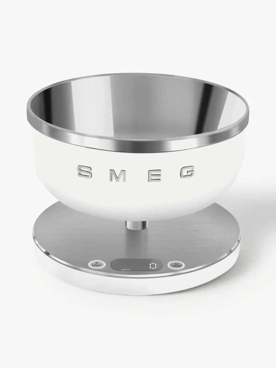Weihnachtsbacken | Küchenhelfer-Smeg Digitale Küchenwaage Collezione Weiß, matt