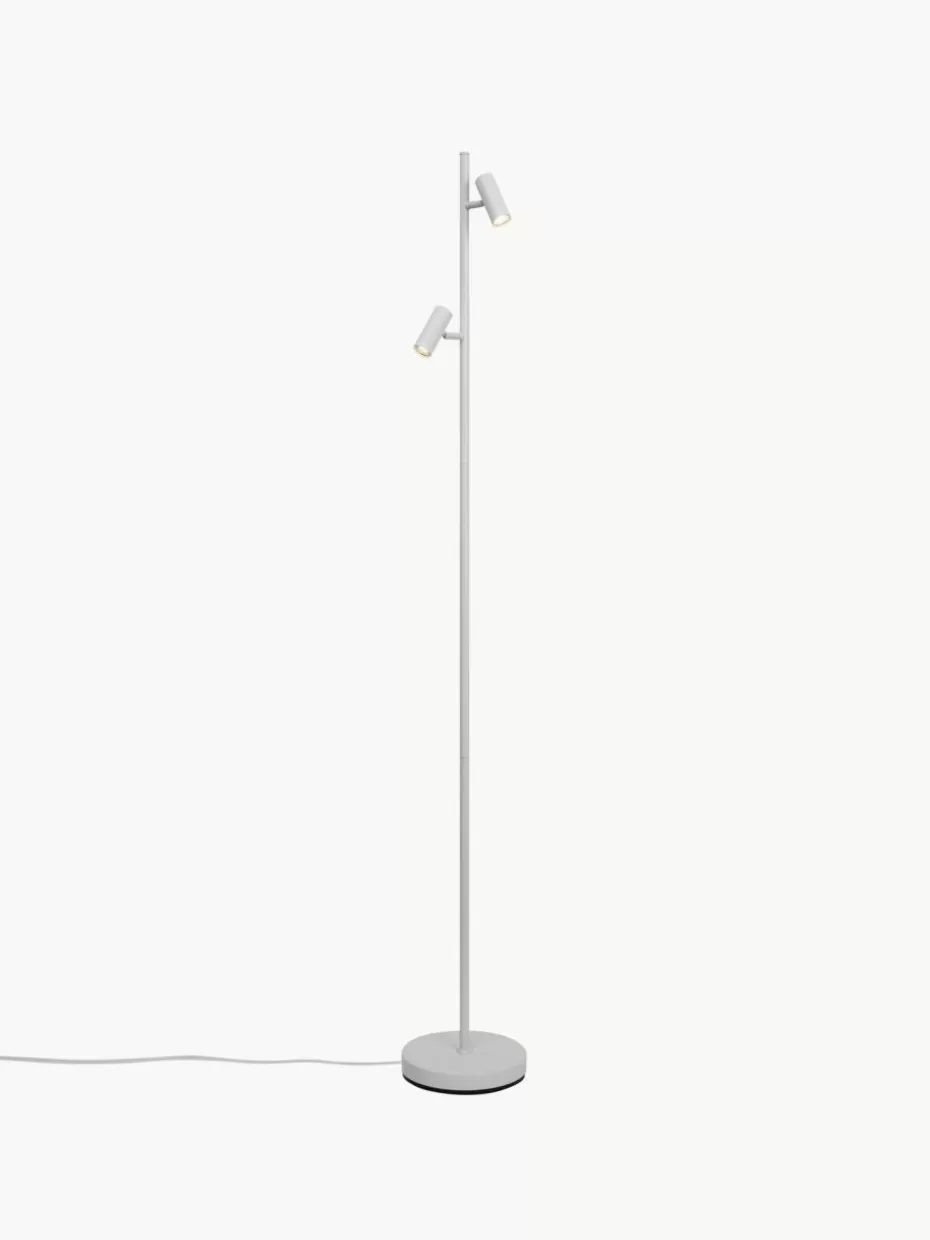 Led-Stehleuchten | Leselampen-Westwing Dimmbare LED-Leselampe Omari Weiß
