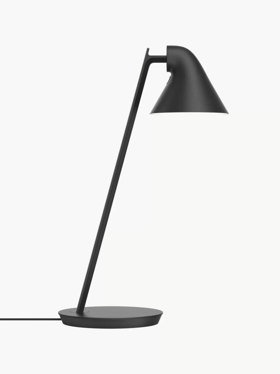 Led-Tischleuchten-Louis Poulsen Dimmbare LED-Schreibtischlampe NJP Schwarz