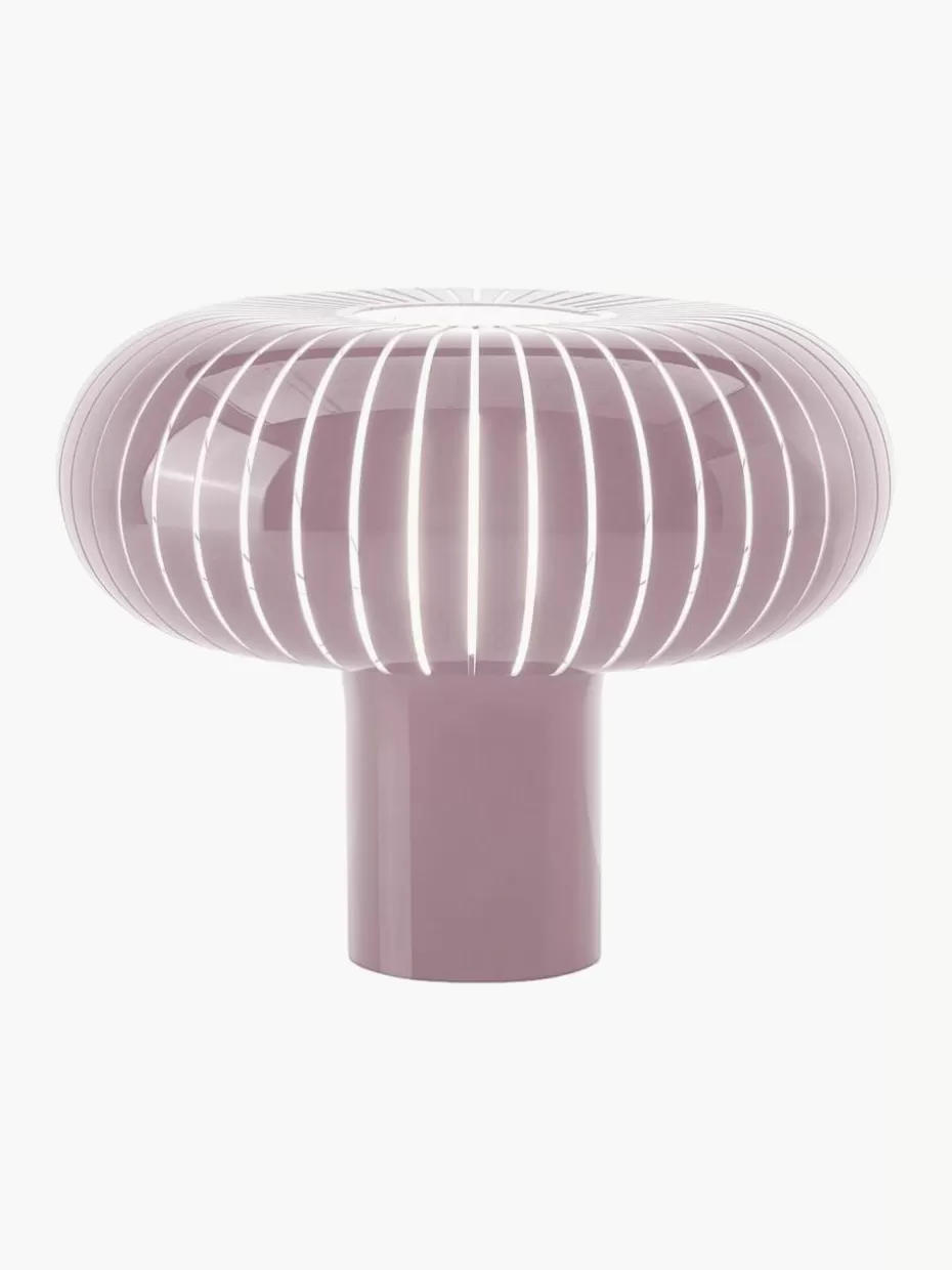 Led-Tischleuchten-Kartell Dimmbare LED-Tischlampe Teresa Mauve