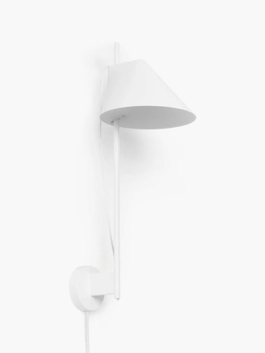 Led-Wandleuchten-Louis Poulsen Dimmbare LED-Wandleuchte Yuh mit Timerfunktion Weiß