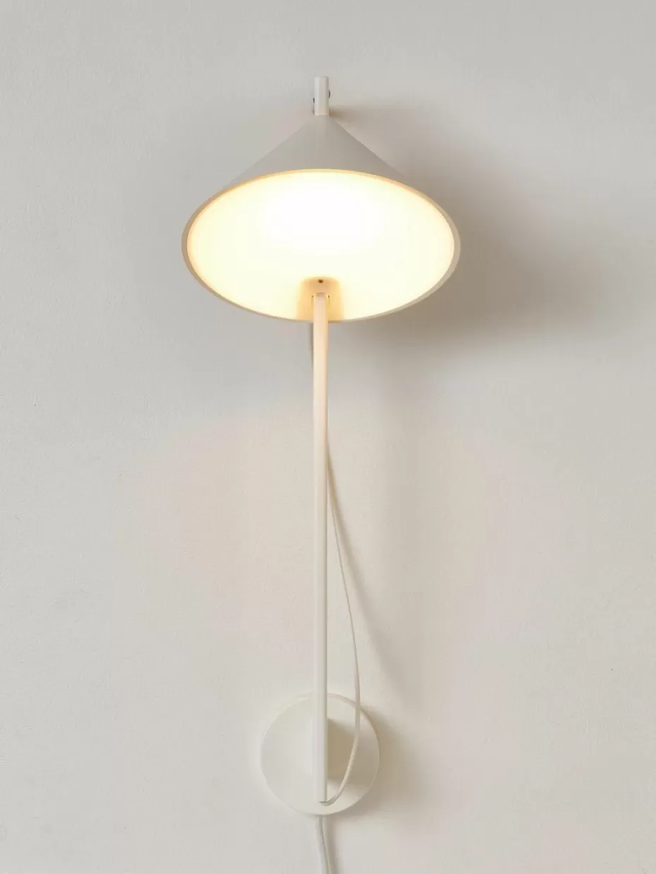 Led-Wandleuchten-Louis Poulsen Dimmbare LED-Wandleuchte Yuh mit Timerfunktion Weiß