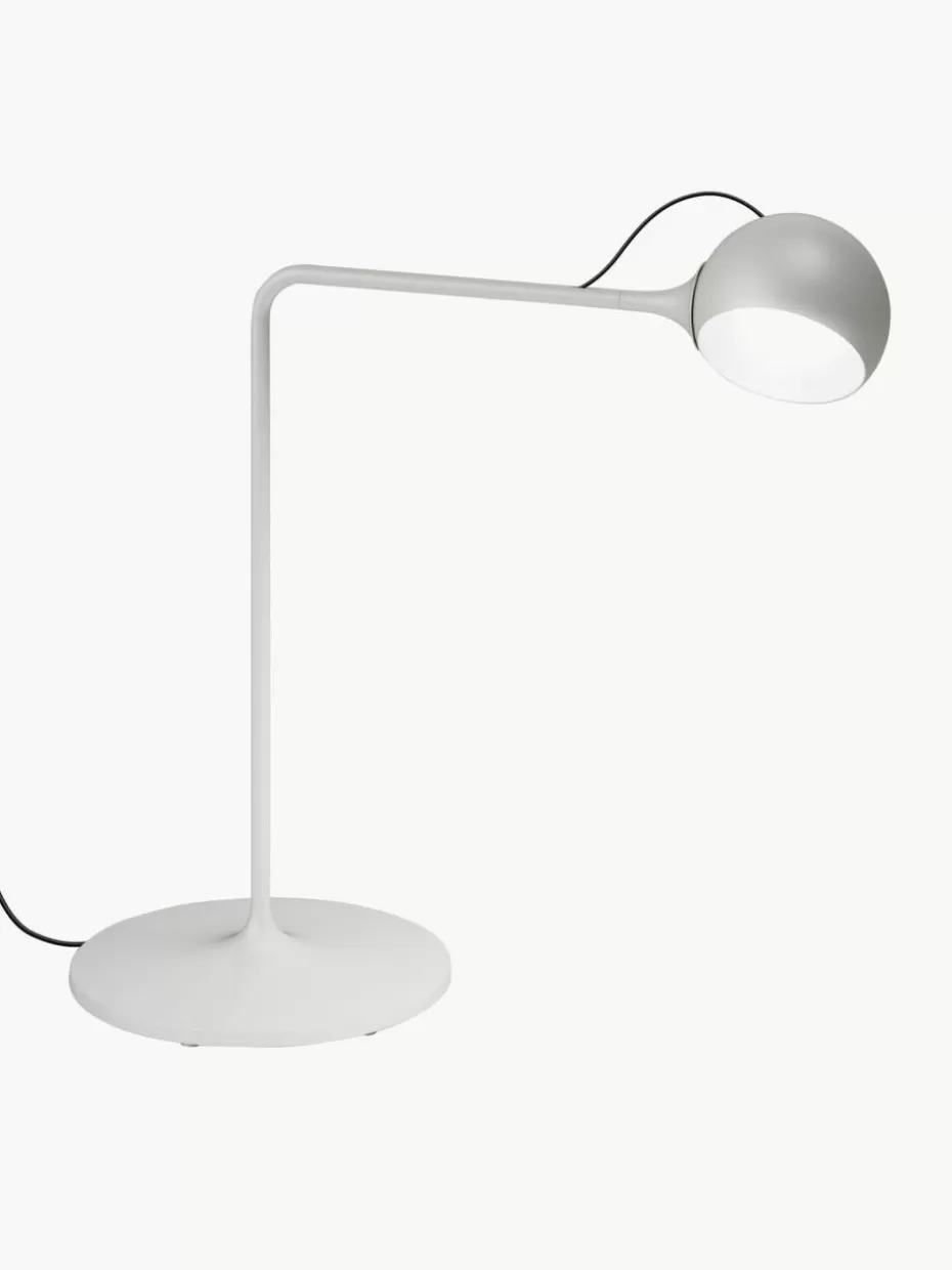 Schreibtischlampen-Artemide Dimmbare verstellbare LED-Schreibtischlampe Ixa Greige