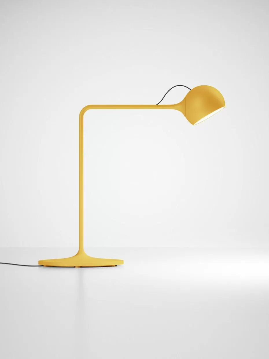 Led-Tischleuchten | Schreibtischlampen-Artemide Dimmbare verstellbare LED-Schreibtischlampe Ixa Sonnengelb