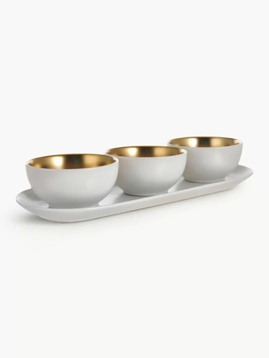 Weihnachtsgeschirr | Dipschalen & Snackschalen-Ladelle Dipschälchen Glitz, 4er-Set