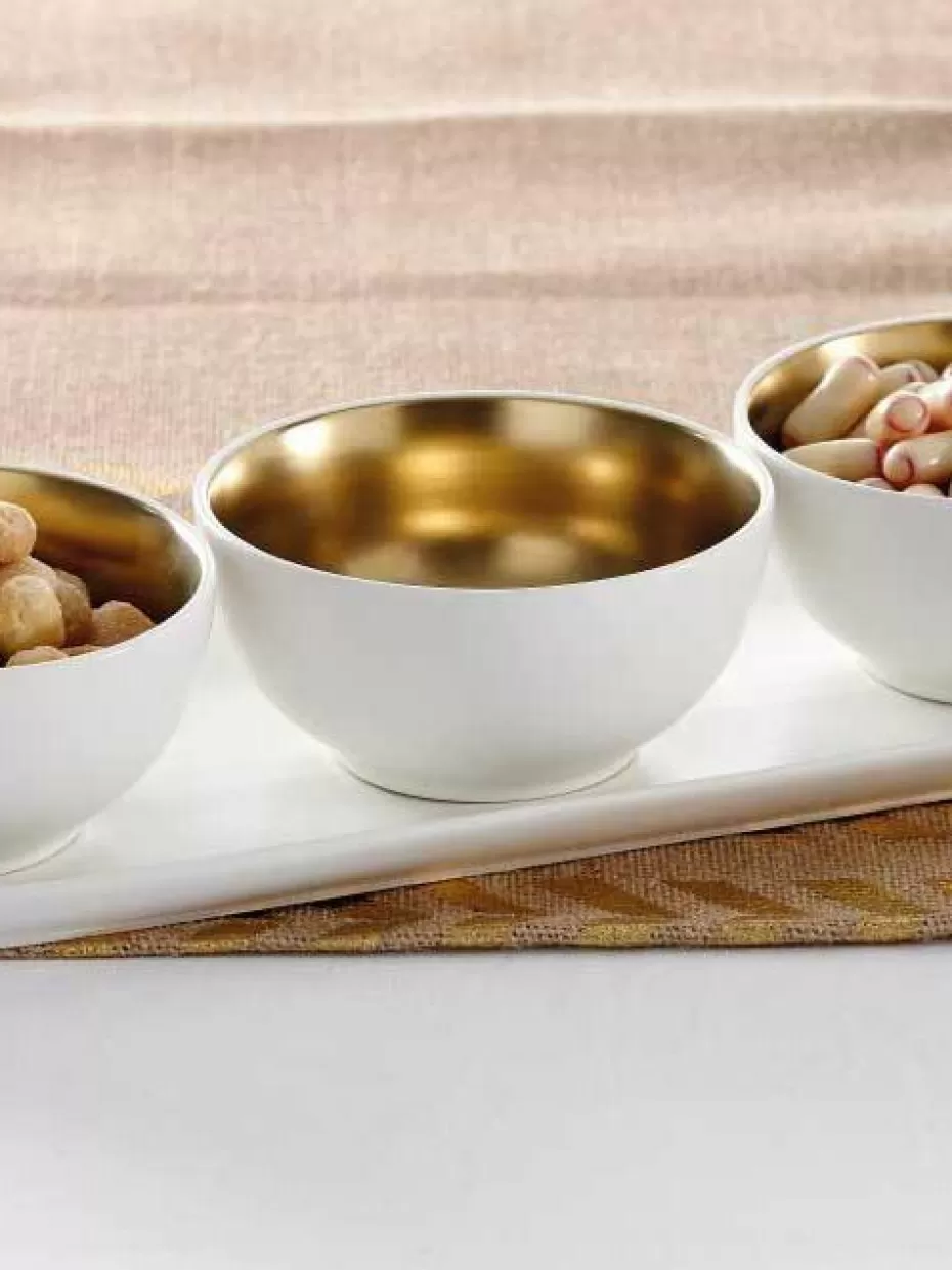 Weihnachtsgeschirr | Dipschalen & Snackschalen-Ladelle Dipschälchen Glitz, 4er-Set