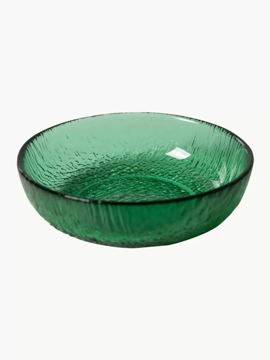 Dipschalen & Snackschalen-HKLIVING Dipschälchen The Emeralds aus Glas, 2 Stück