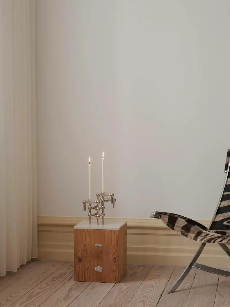 Kerzen-Stoff Nagel Dünne Stabkerzen Eirik, 8 Stück Hellbeige