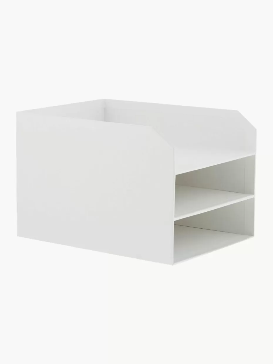 Bürobedarf-Bigso Box of Sweden Dokumentenablage Trey Weiß