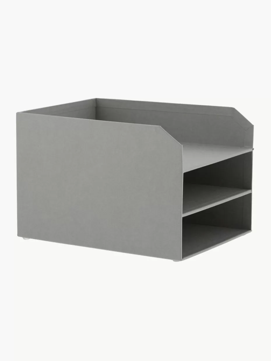 Bürobedarf-Bigso Box of Sweden Dokumentenablage Trey Grau