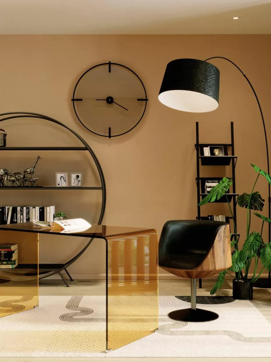 Schreibtischstühle | Sessel-Kare Design Drehstuhl Club im Retro-Design
