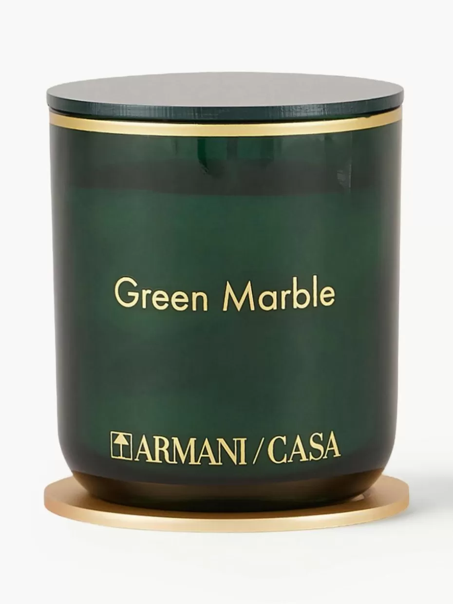 Duftkerzen-Armani Casa Duftkerze Pegaso Green Marble () Jasmin, Neroli & weißer Moschus