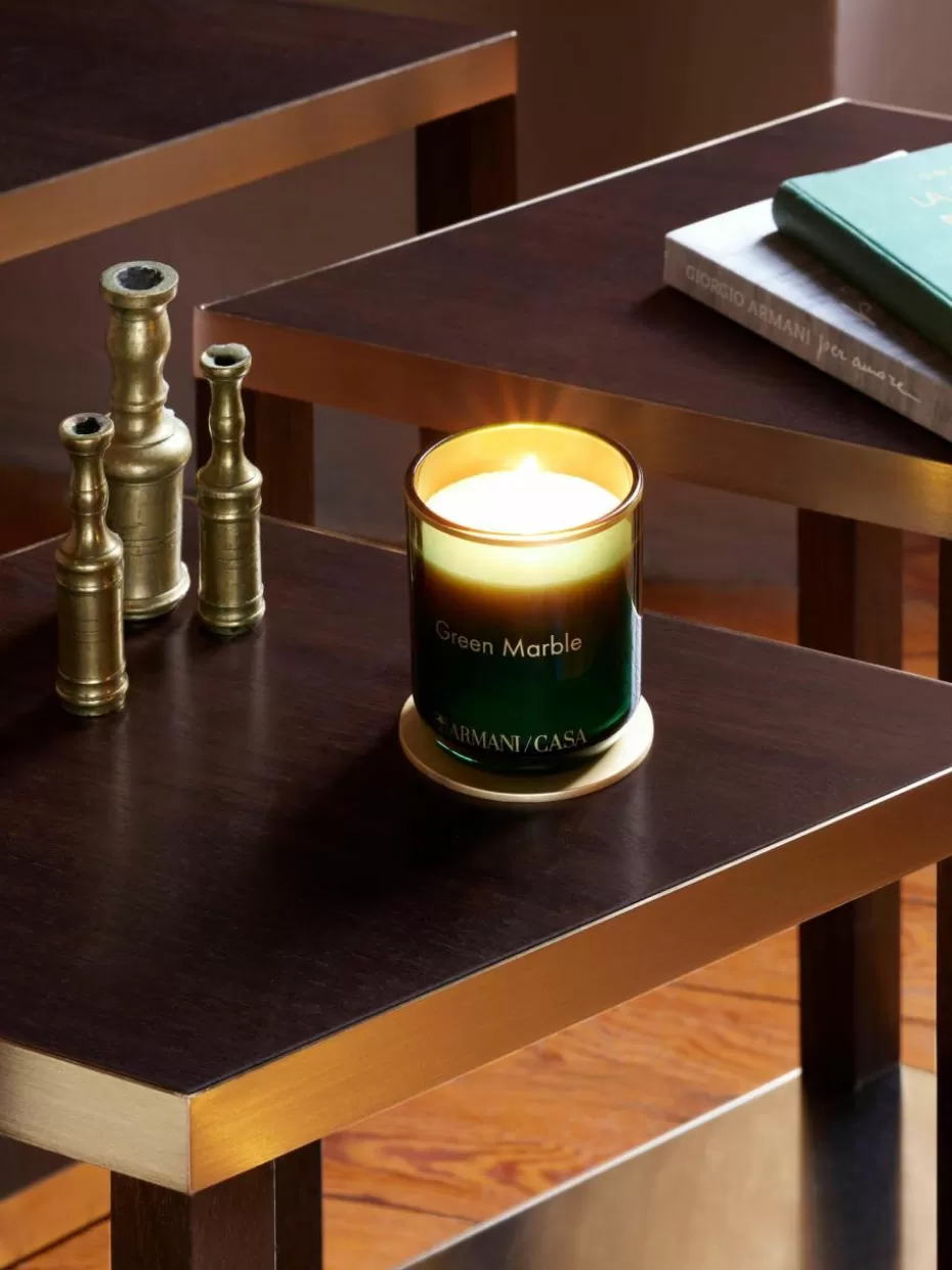 Duftkerzen-Armani Casa Duftkerze Pegaso Green Marble () Jasmin, Neroli & weißer Moschus