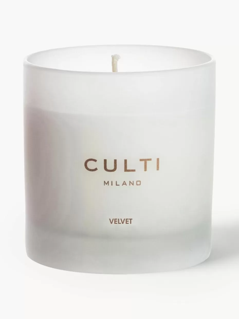 Duftkerzen-Culti Milano Duftkerze Pura Velvet () Limette, Tuberose & Veilchen-Blätter