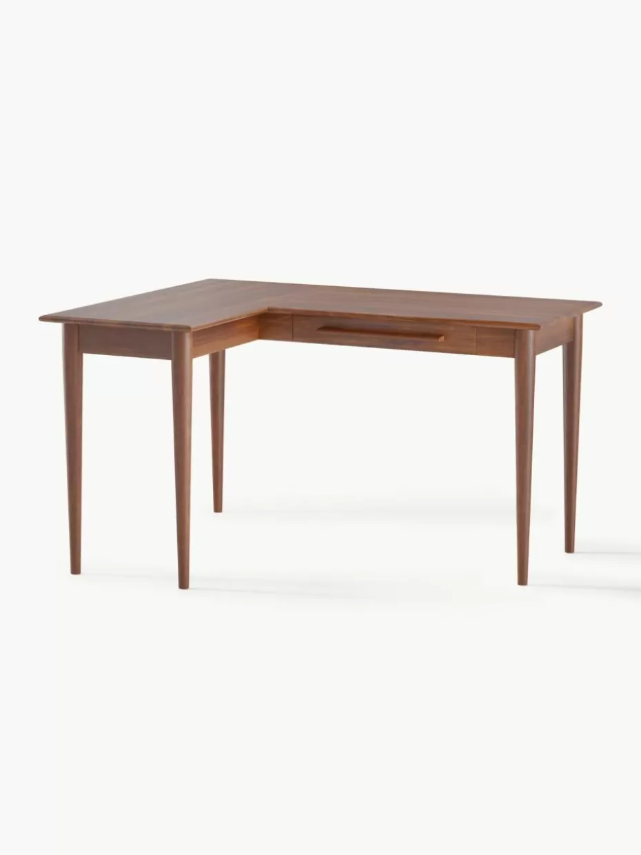 Schreibtische-Westwing Collection Eckschreibtisch Paul aus Mangoholz