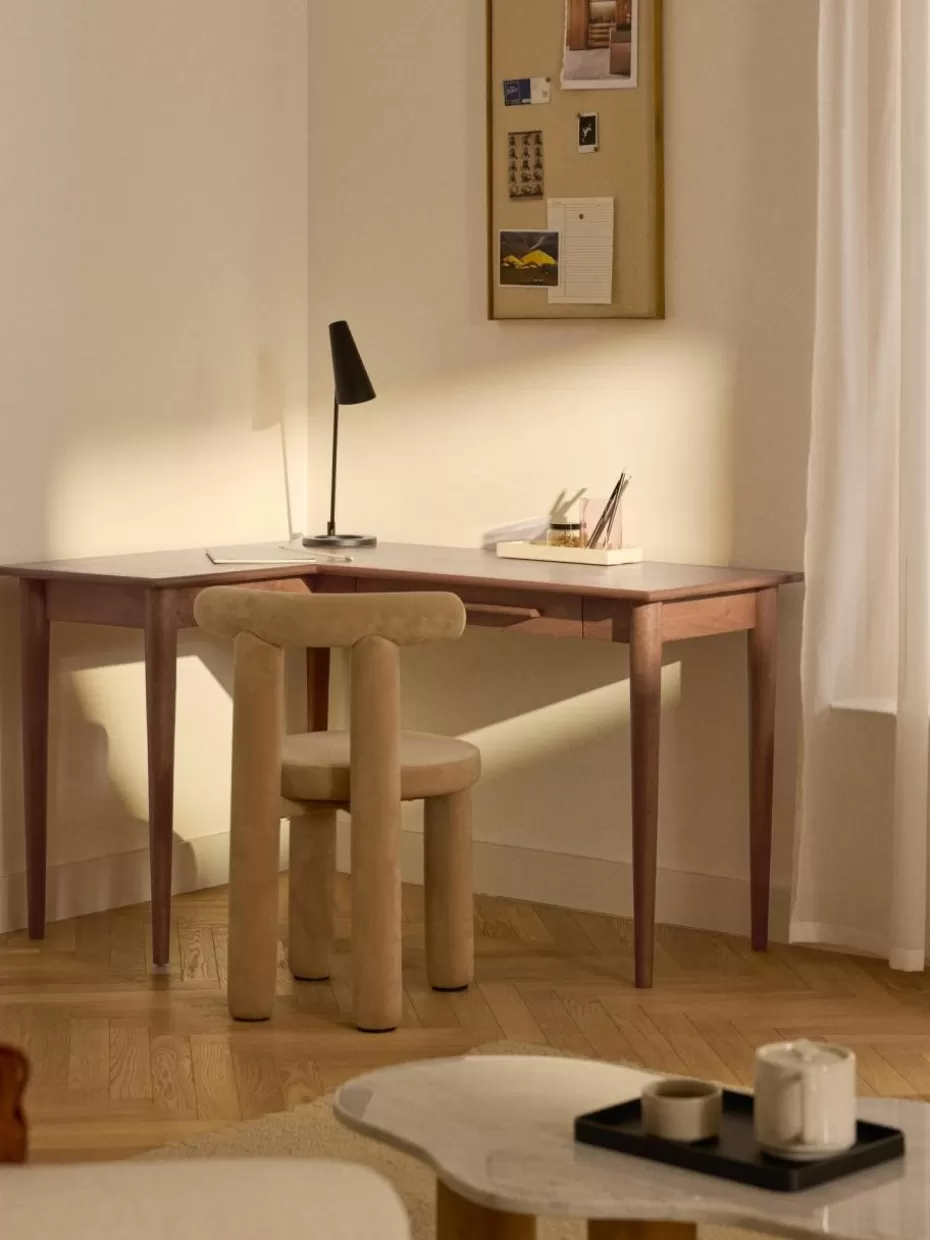 Schreibtische-Westwing Collection Eckschreibtisch Paul aus Mangoholz