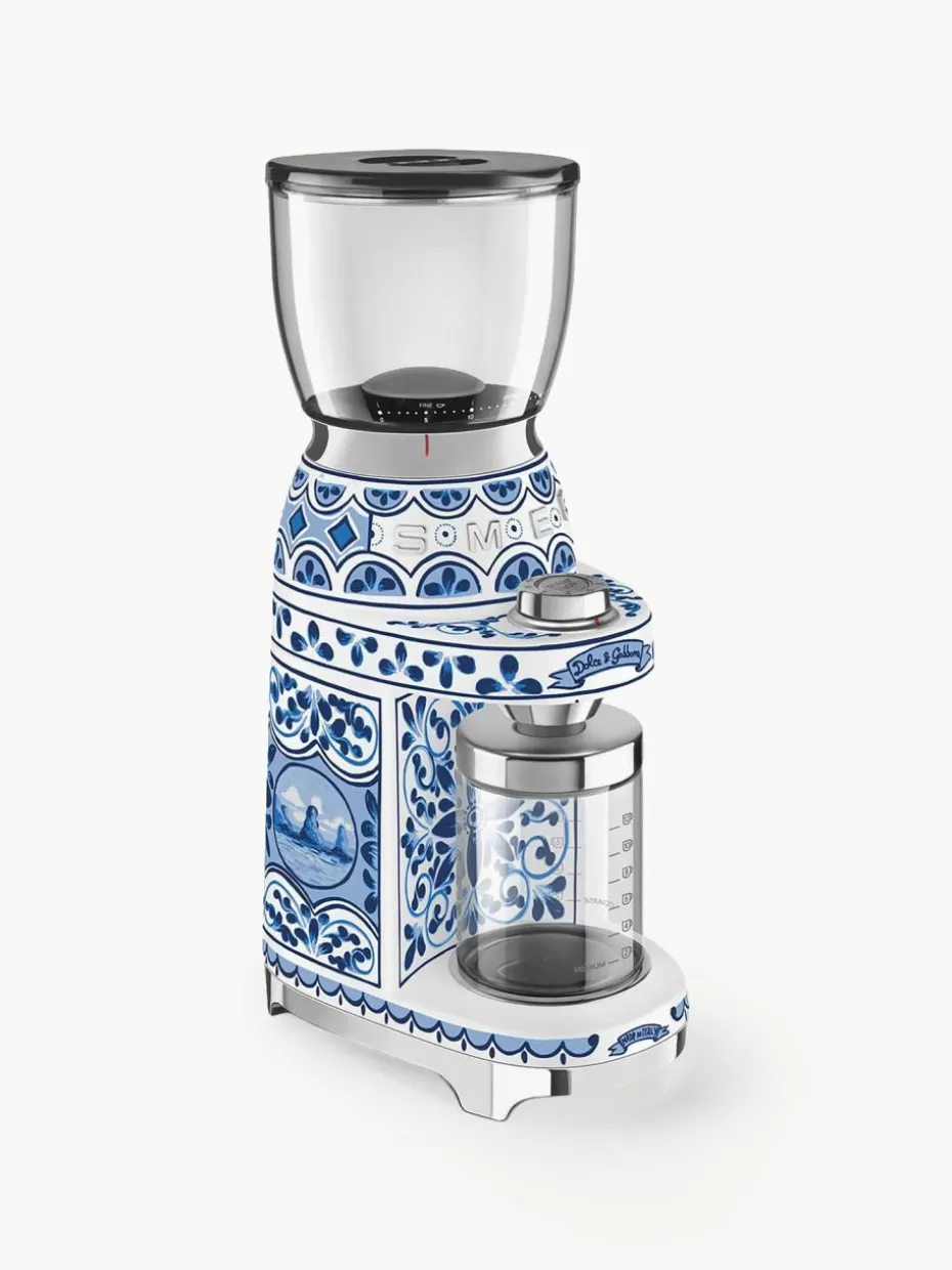 Kaffeemaschinen-Smeg Elektrische Kaffeemühle Dolce & Gabbana - Blu Mediterraneo