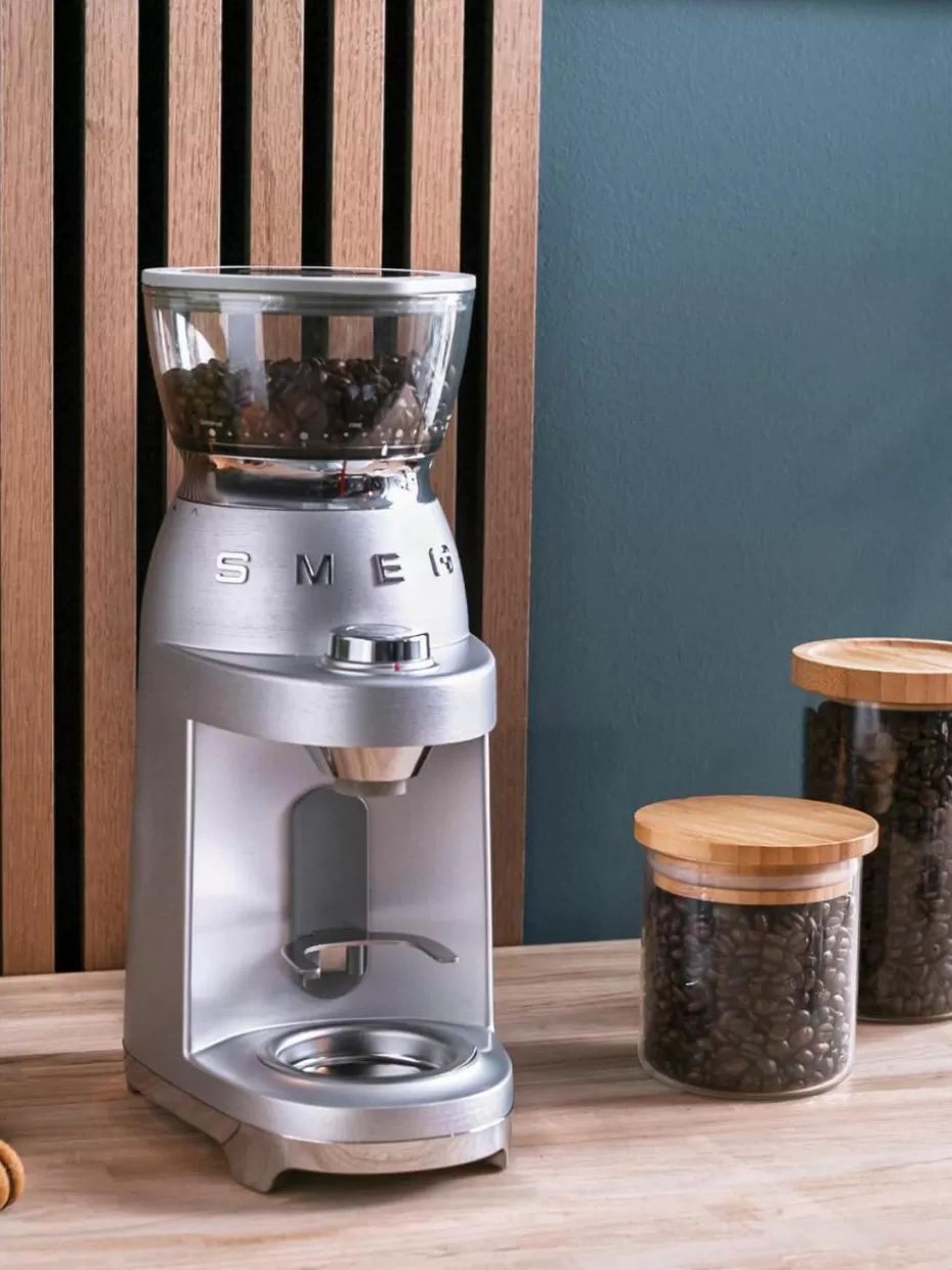 Kaffeemaschinen-Smeg Elektrische Kaffeemühle Mini Pro