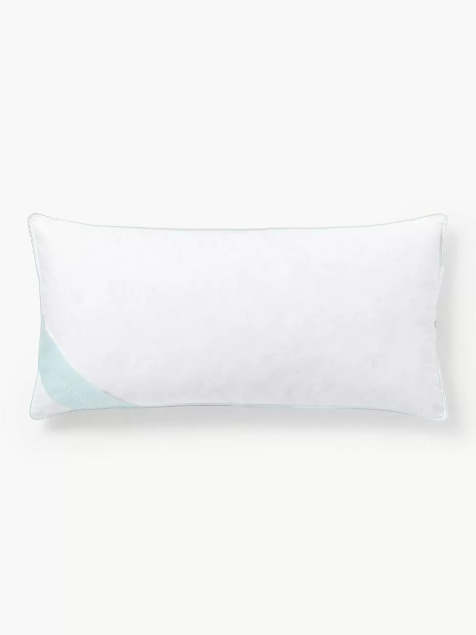 Kopfkissen-Westwing Collection Feder-Kopfkissen Comfort, fest Off White