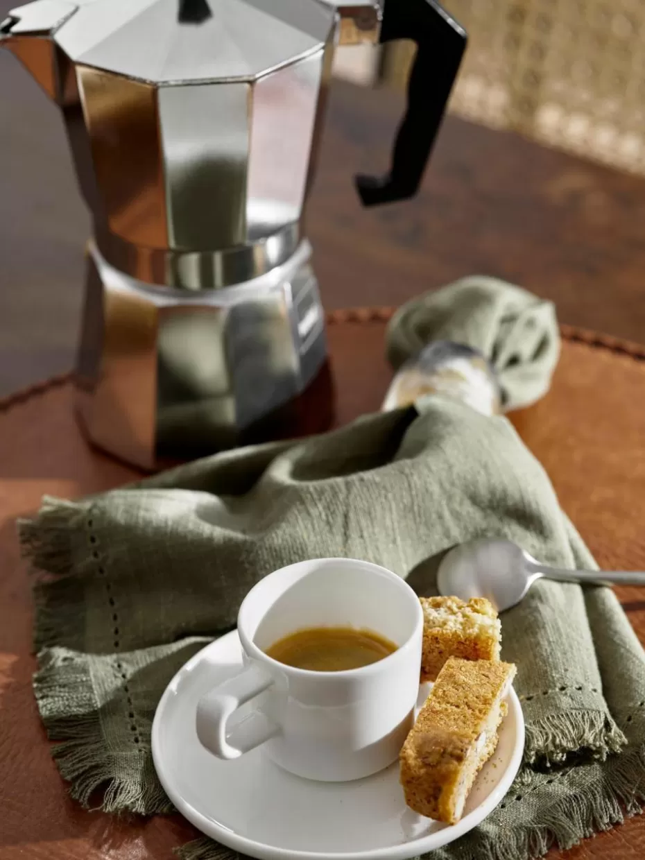 Tassen | Geschirrserien-Asa Selection Fine Bone China Espressotassen Oco mit Unterteller, 6 Stück