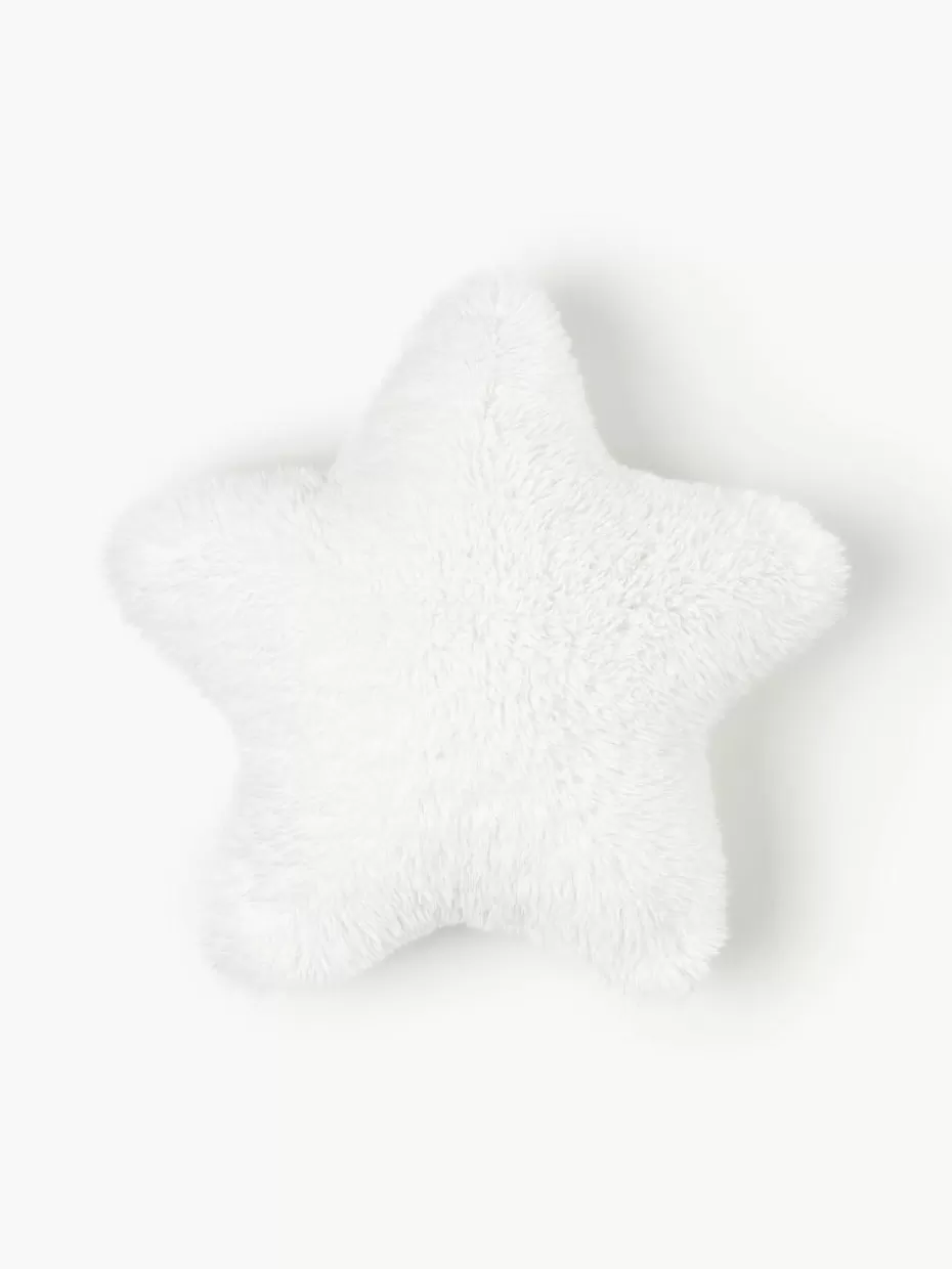 Weihnachtskissen | Family Holidays-Westwing Collection Flauschiges Kunstfell-Dekokissen Danica