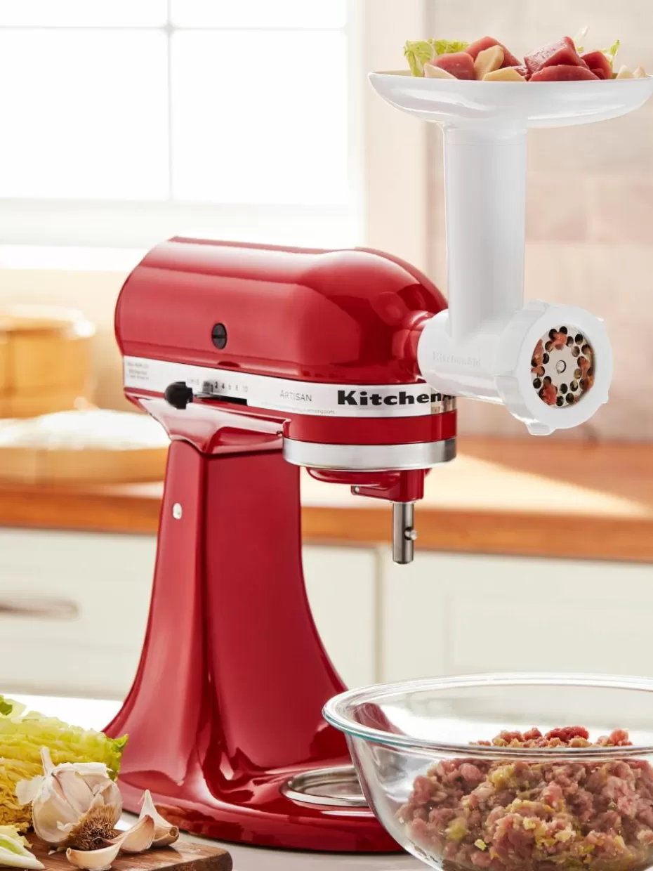 Küchenhelfer | Küchenmaschinen-KitchenAid Fleischwolf-Aufsatz aus Kunststoff