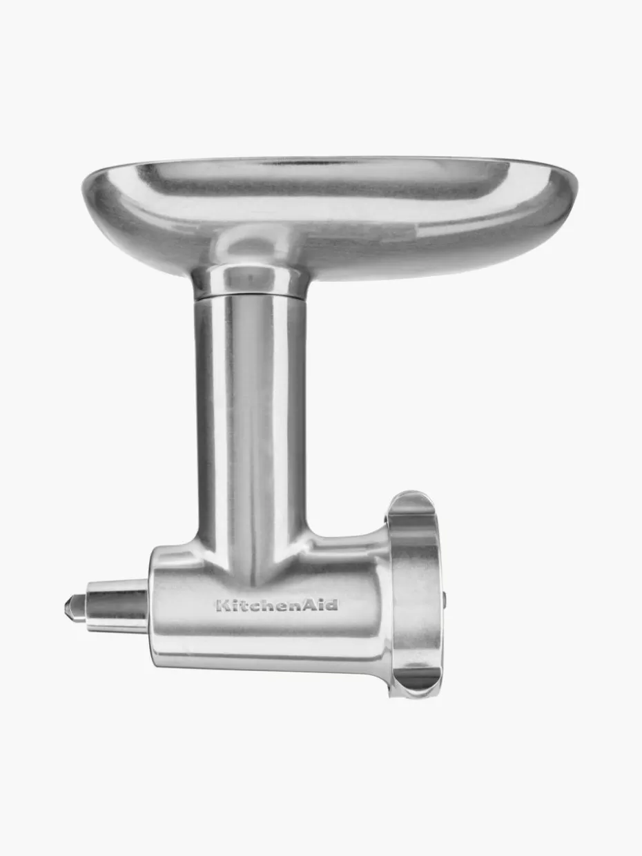 Küchenhelfer | Küchenmaschinen-KitchenAid Fleischwolf-Aufsatz aus Metall mit Wurstfüller