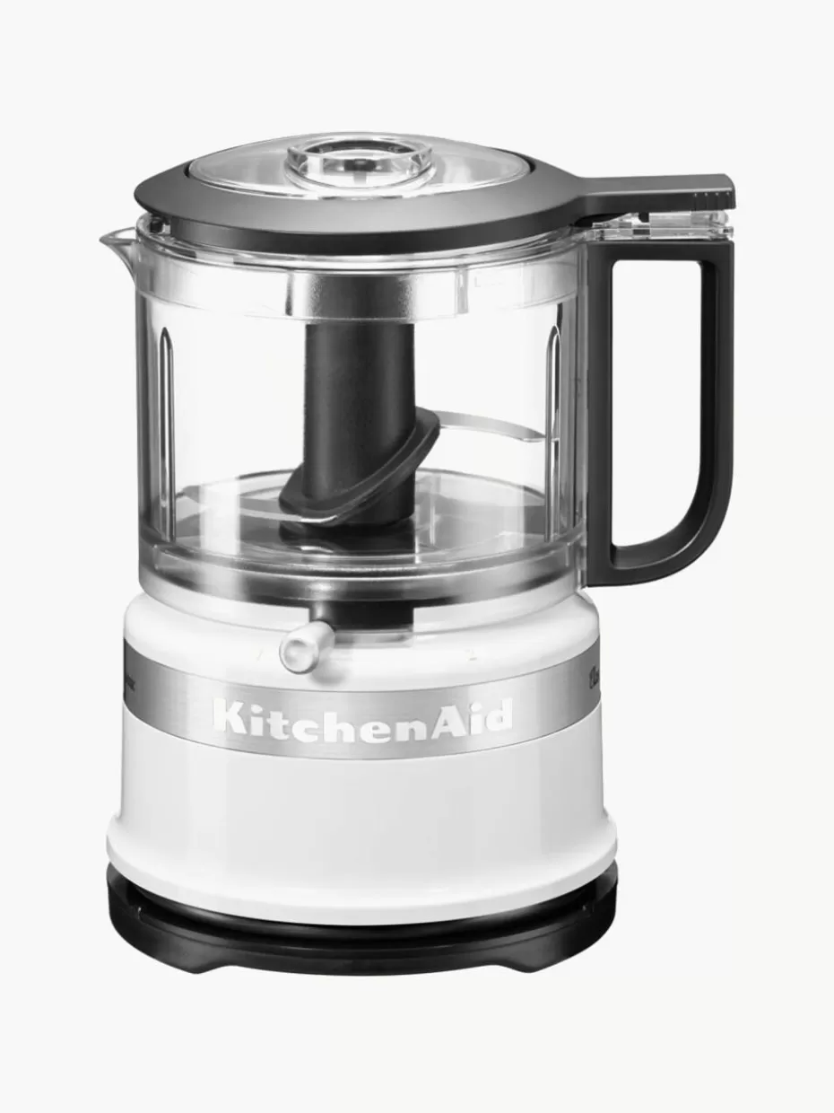 Mixer-KitchenAid Food Processor Mini Weiß, glänzend