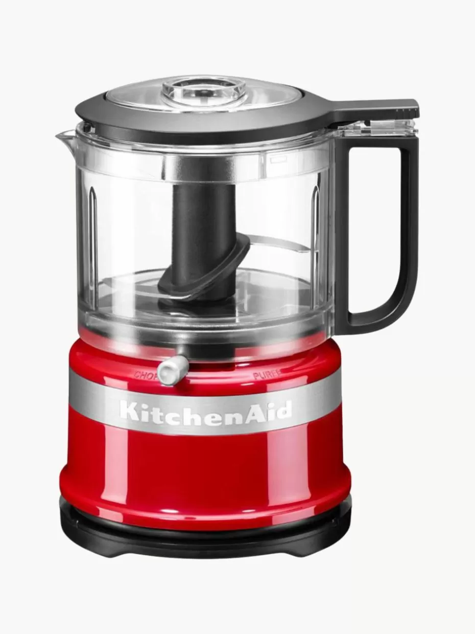 Mixer-KitchenAid Food Processor Mini Rot, glänzend