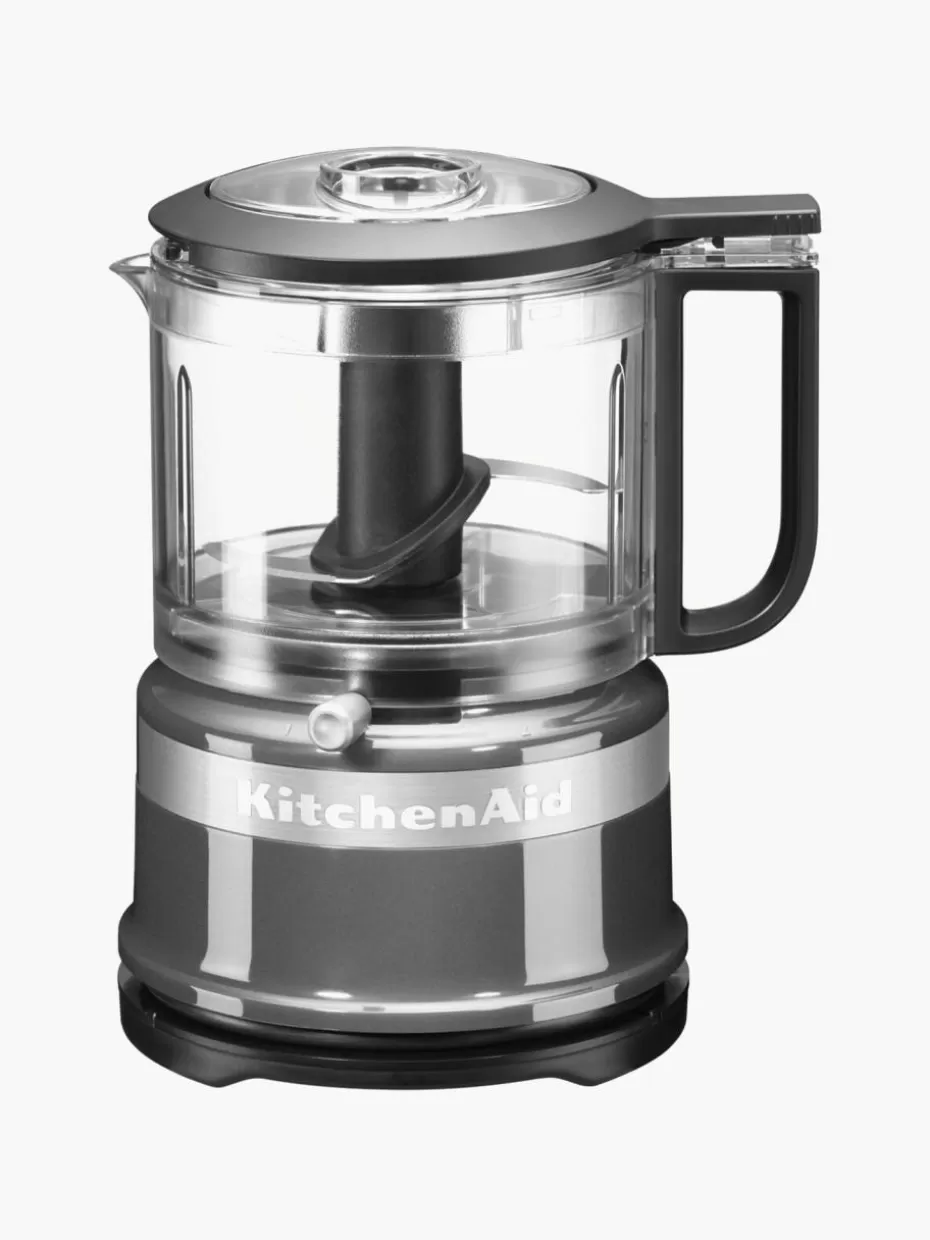 Mixer-KitchenAid Food Processor Mini Dunkelgrau, glänzend