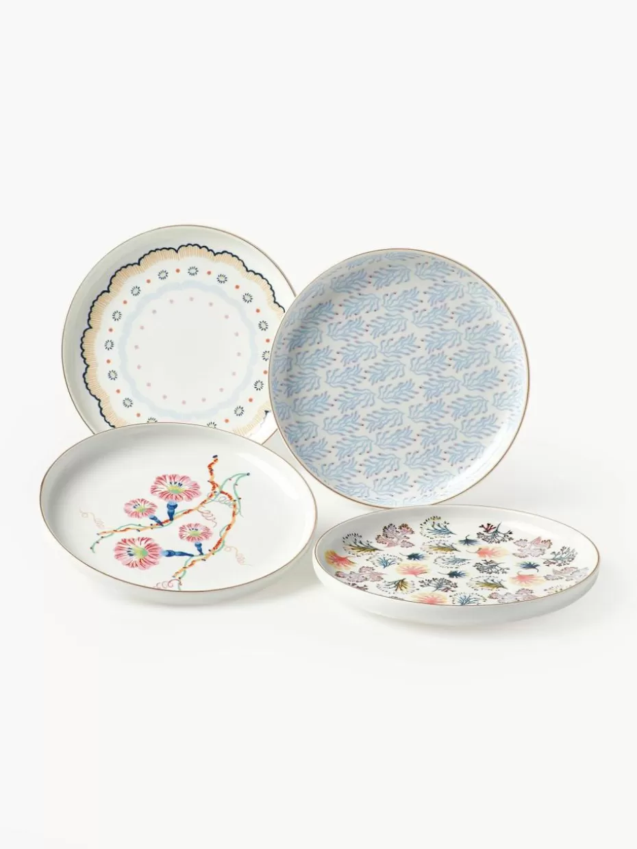 Teller | Geschirrserien-Westwing Collection Frühstücksteller Flamboyant, 4er-Set