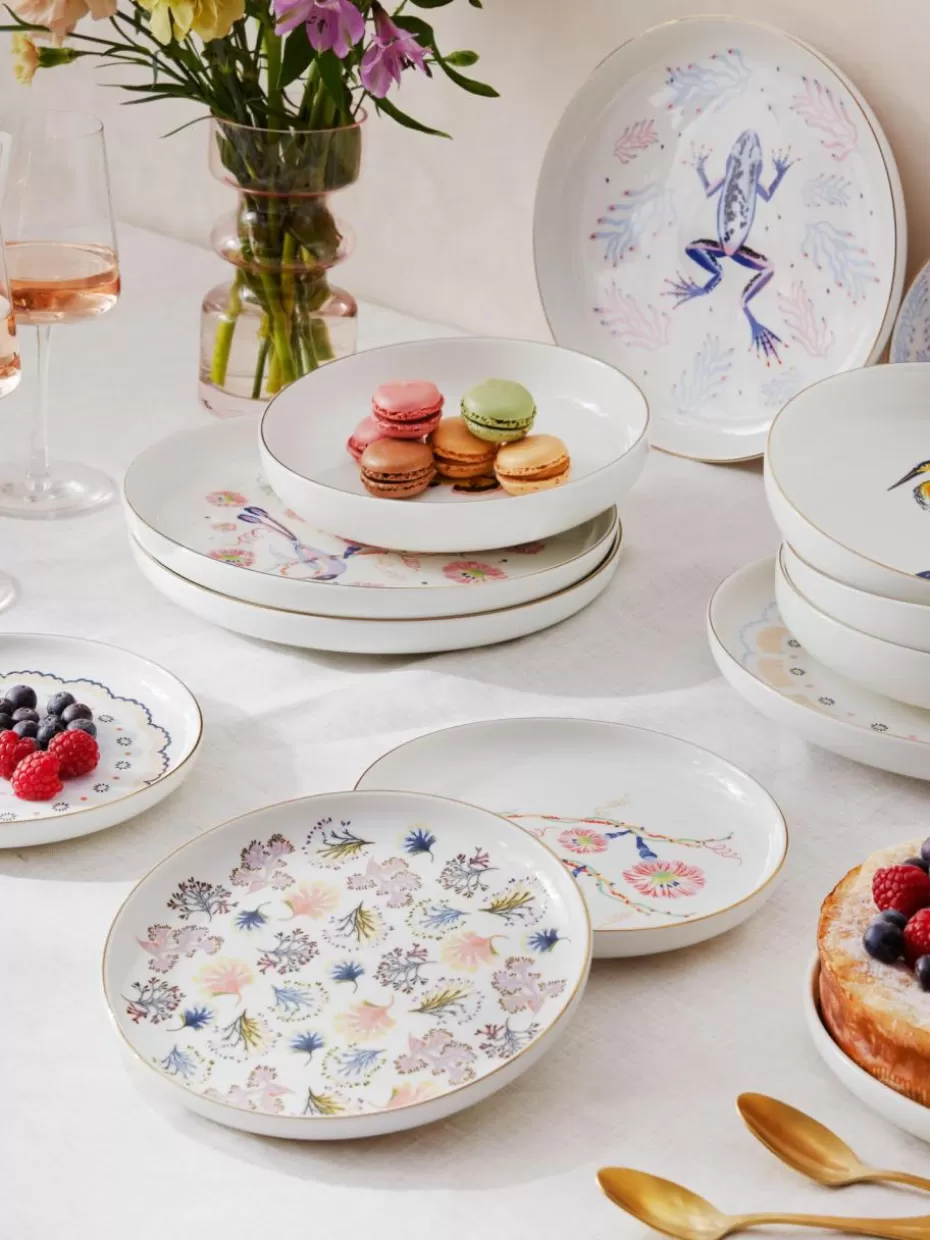 Teller | Geschirrserien-Westwing Collection Frühstücksteller Flamboyant, 4er-Set