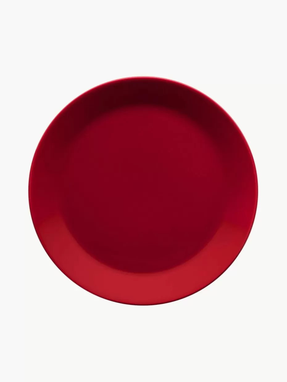 Weihnachtsgeschirr | Festliche Eleganz-iittala Frühstücksteller Teema aus Vitro-Porzellan