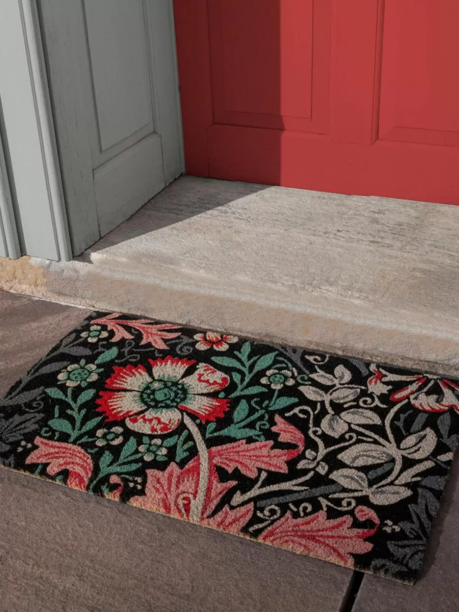 Fußmatten-Westwing Fußmatte Dianthus mit Blumenmotiv