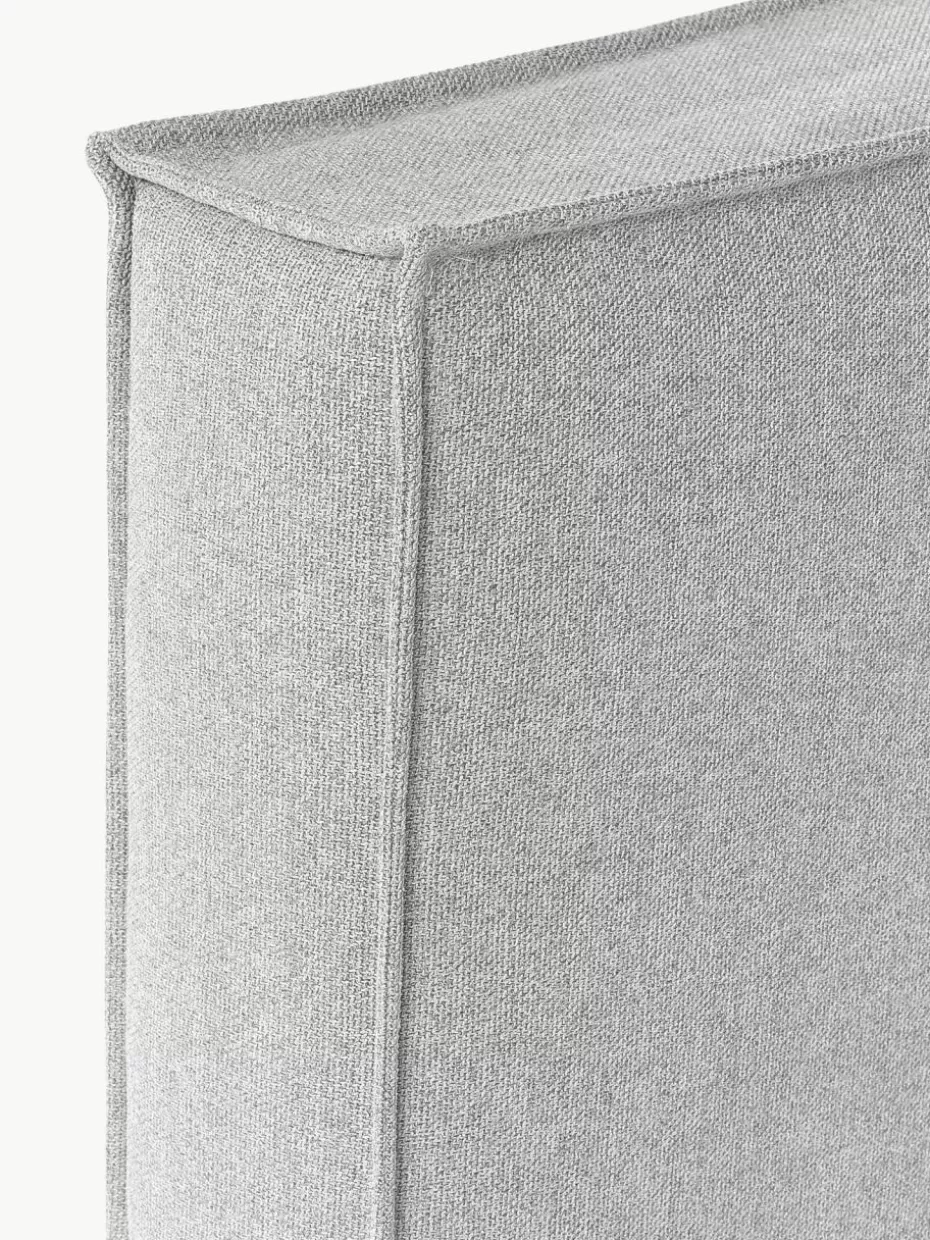 Betten-Westwing Collection Gepolstertes Kopfteil Kamila, zur Wandmontage Grau