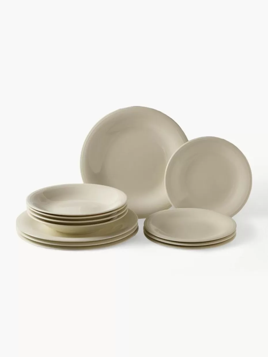 Geschirr-Sets-Villeroy & Boch Geschirr-Set Color Loop, 4 Personen (12-tlg.)