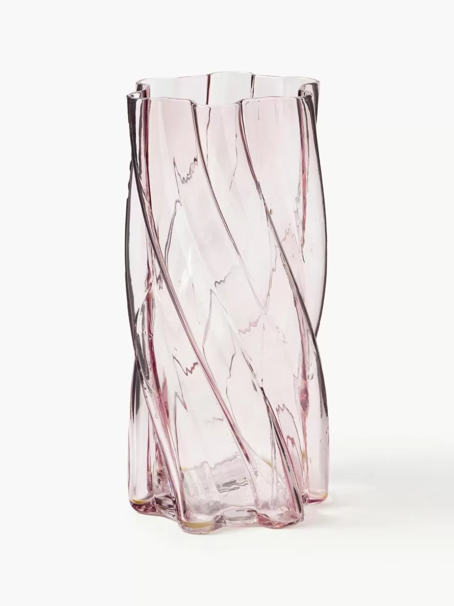 Glow-Up | Vasen-&k amsterdam Glas-Vase Marshmallow, H 25 cm