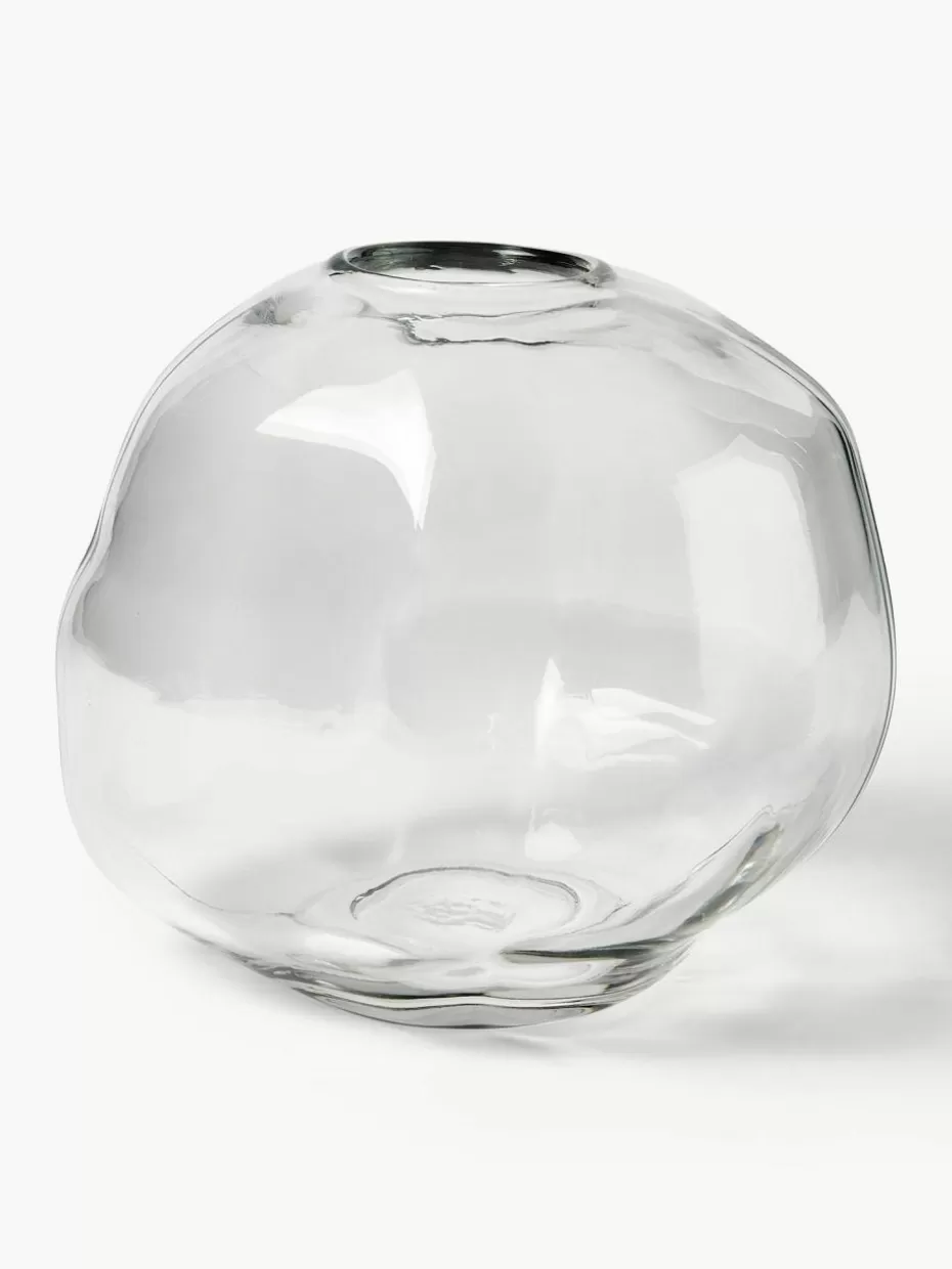 Vasen-DBKD Glas-Vase Pebble, Ø 28 cm Transparent
