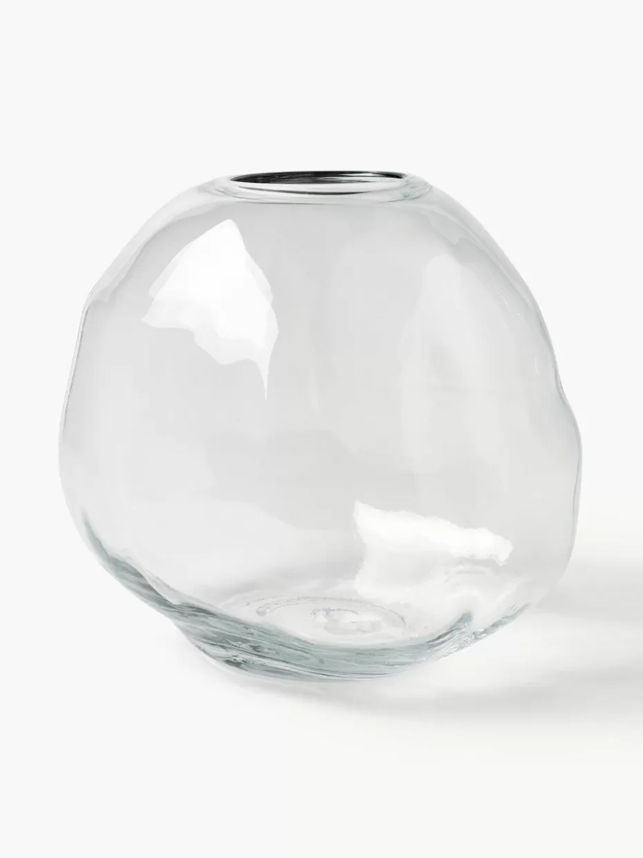 Vasen-DBKD Glas-Vase Pebble, H 20 cm Transparent