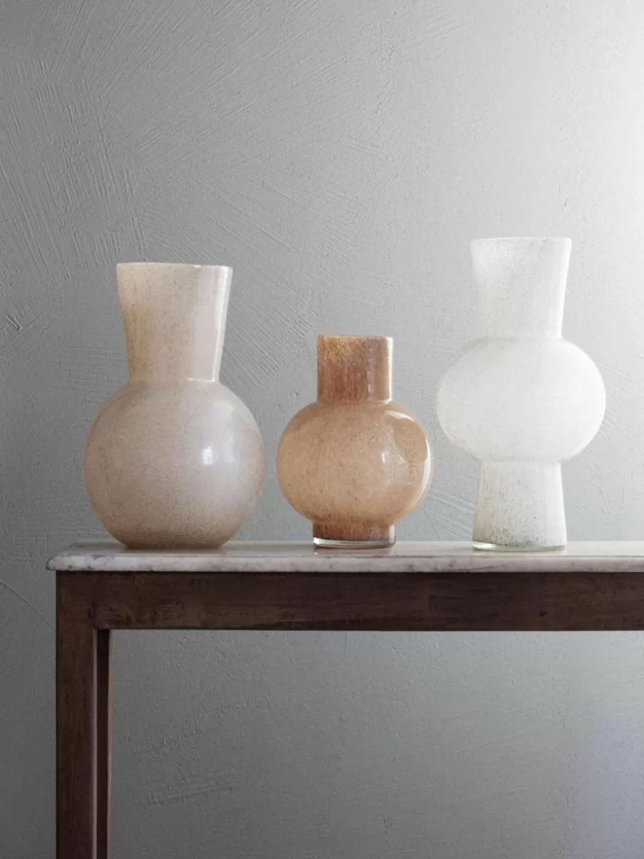 Vasen-Olsson & Jensen Glas-Vase Sahara, H 29 cm