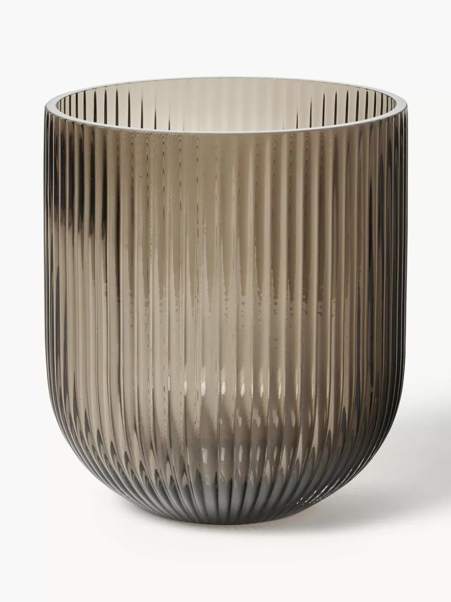 Vasen-DBKD Glas-Vase Simple Stripe, H 18 cm