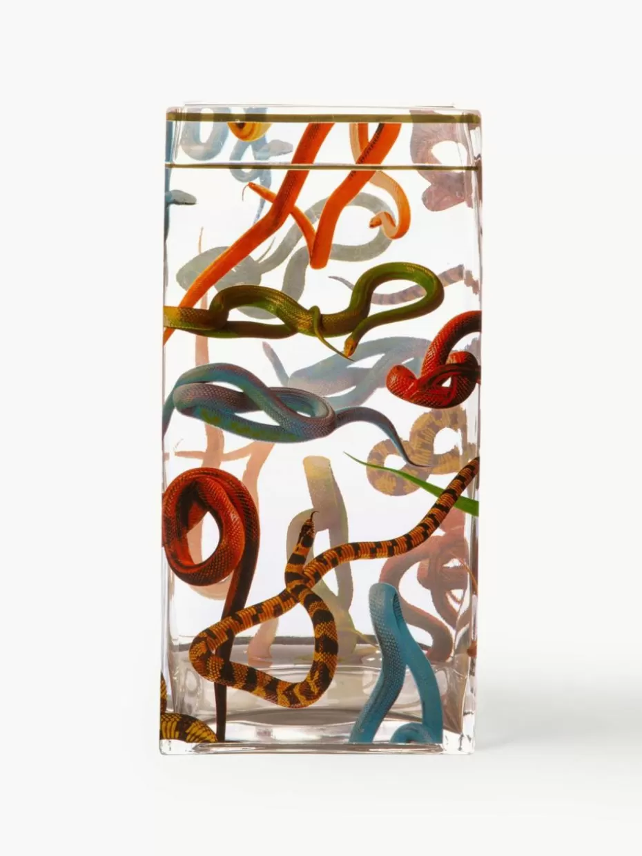 Vasen-Seletti Glas-Vase , H 30 cm Snakes
