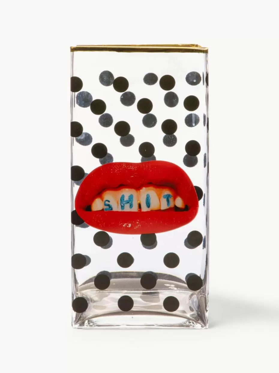 Vasen-Seletti Glas-Vase , H 30 cm Toiletpaper