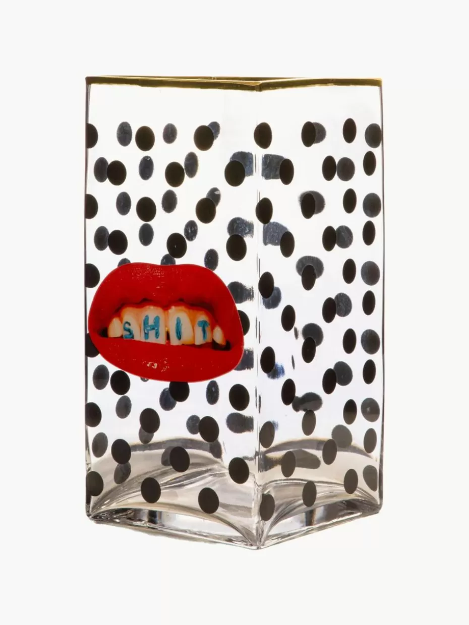 Vasen-Seletti Glas-Vase , H 30 cm Toiletpaper